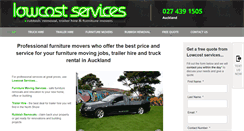 Desktop Screenshot of furnituremovers-auckland.co.nz